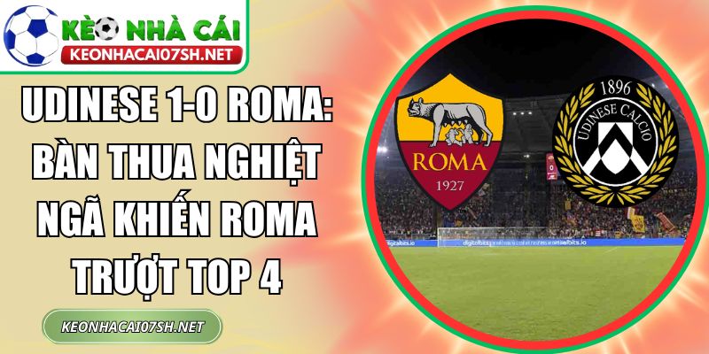 Udinese 1-0 Roma